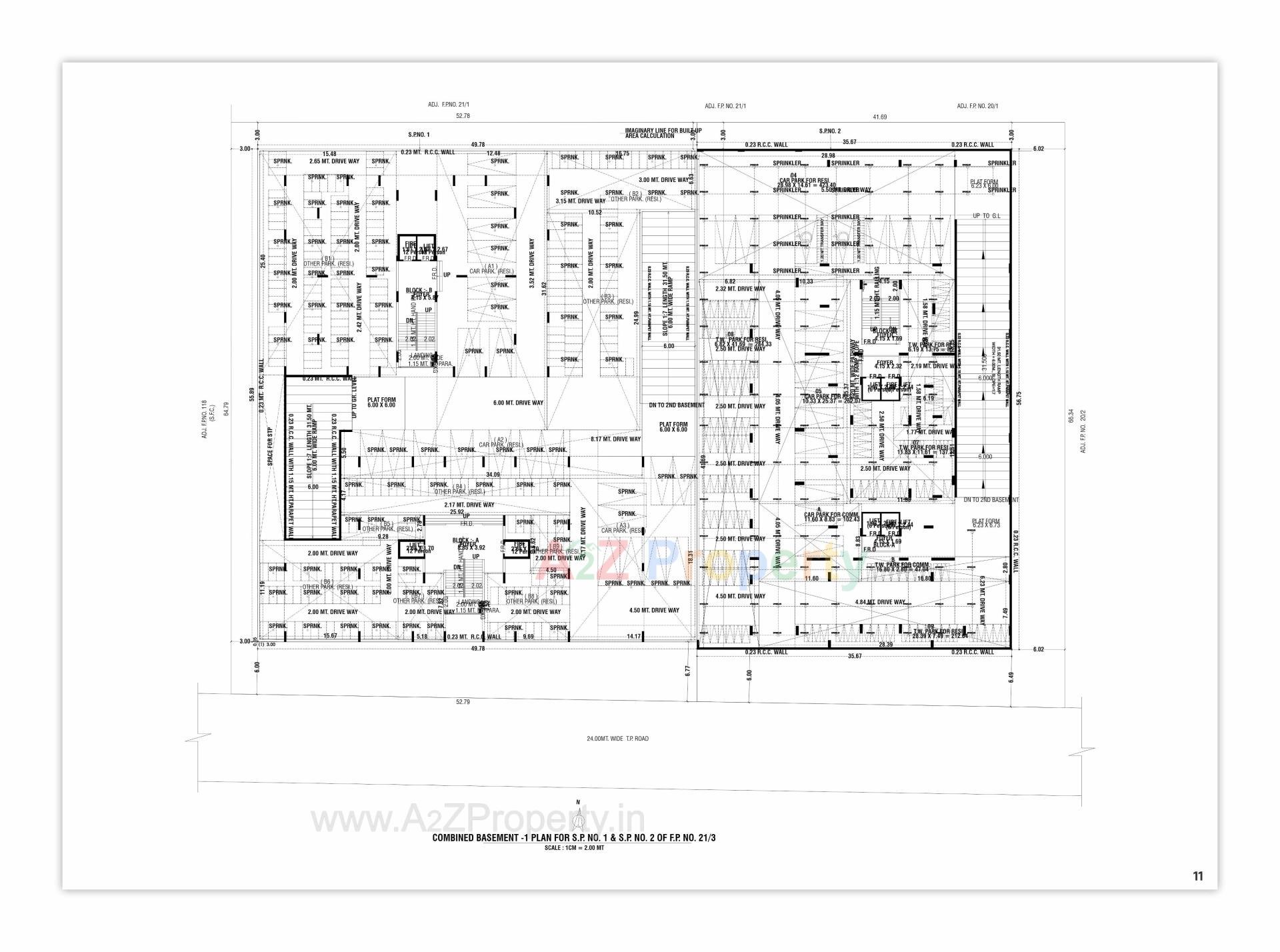 Layout of real estate project Shivay Lavis located at Nikol, Ahmedabad, Gujarat