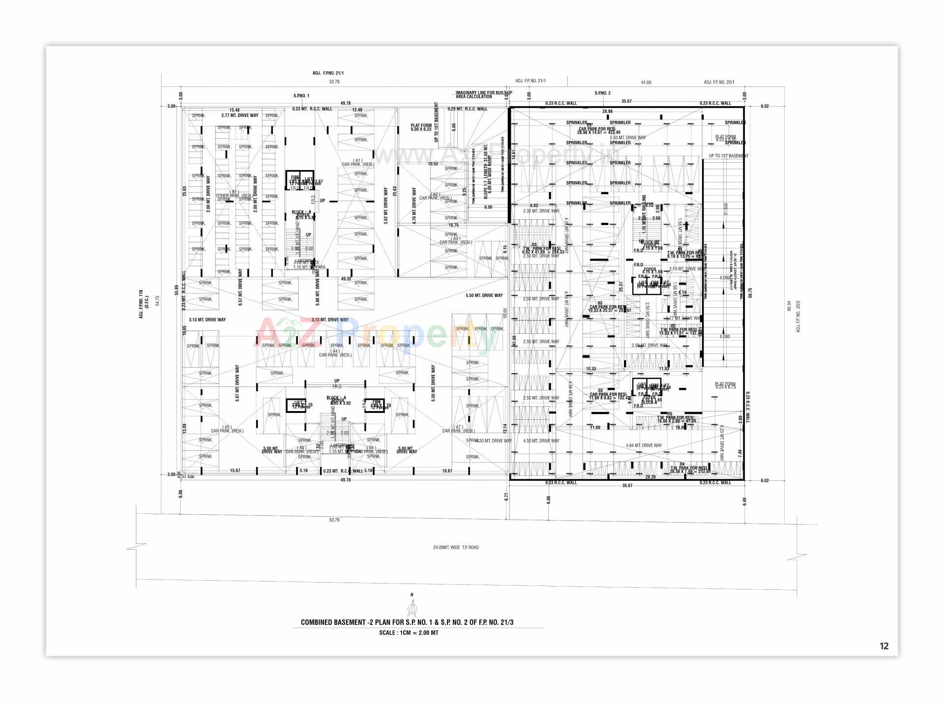 Layout of real estate project Shivay Lavis located at Nikol, Ahmedabad, Gujarat
