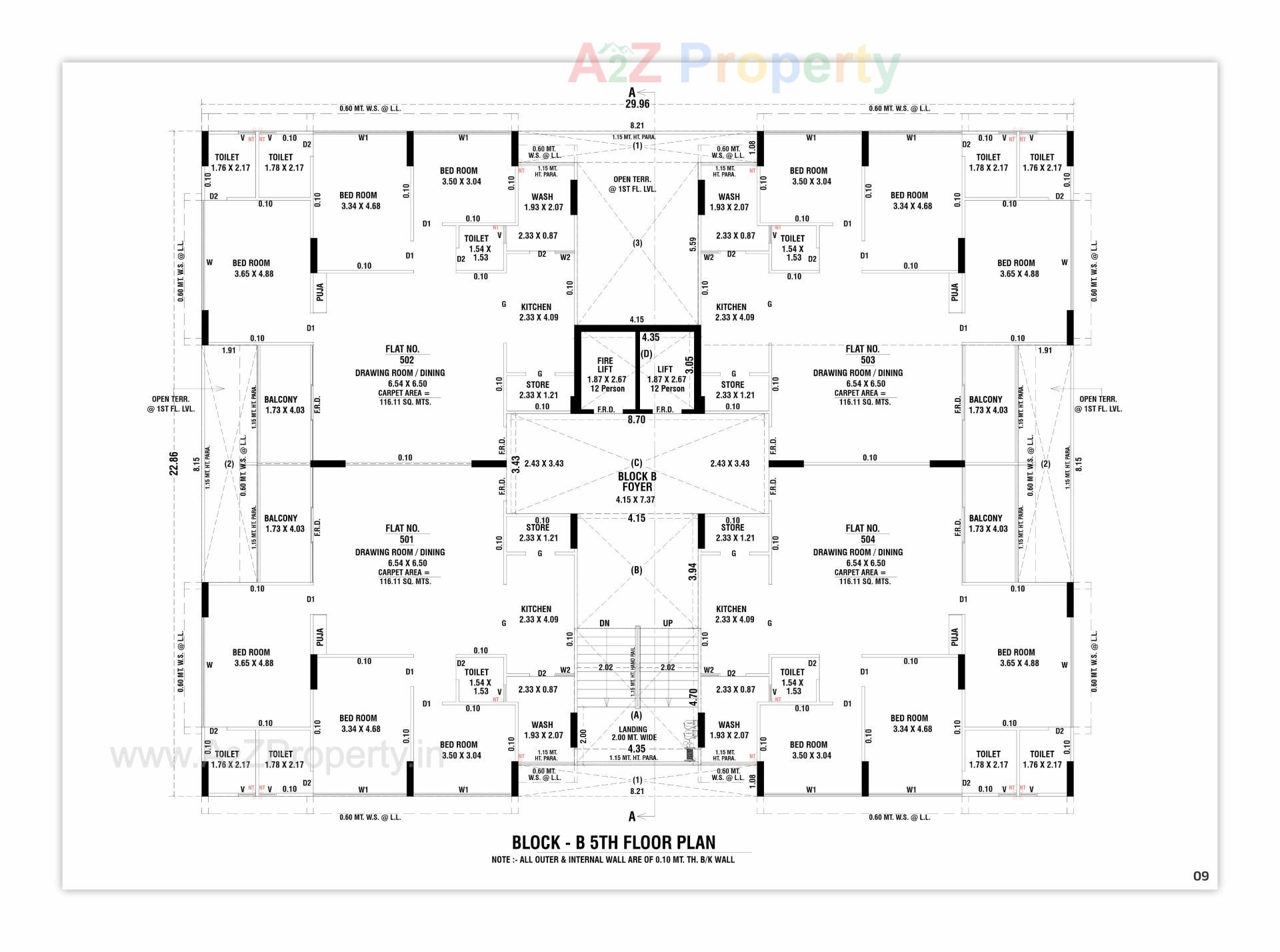 Layout of real estate project Shivay Lavis located at Nikol, Ahmedabad, Gujarat