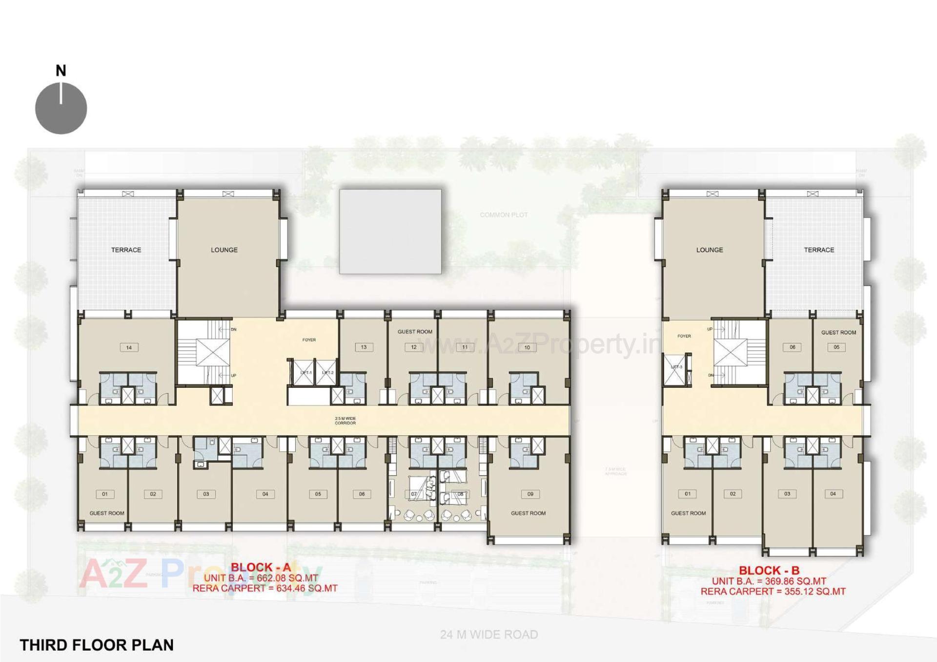 Layout of real estate project Shivdhara Complex located at Bol, Ahmedabad, Gujarat