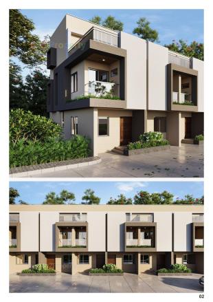 Elevation of real estate project Shivdhara Swarnim located at Sanand, Ahmedabad, Gujarat
