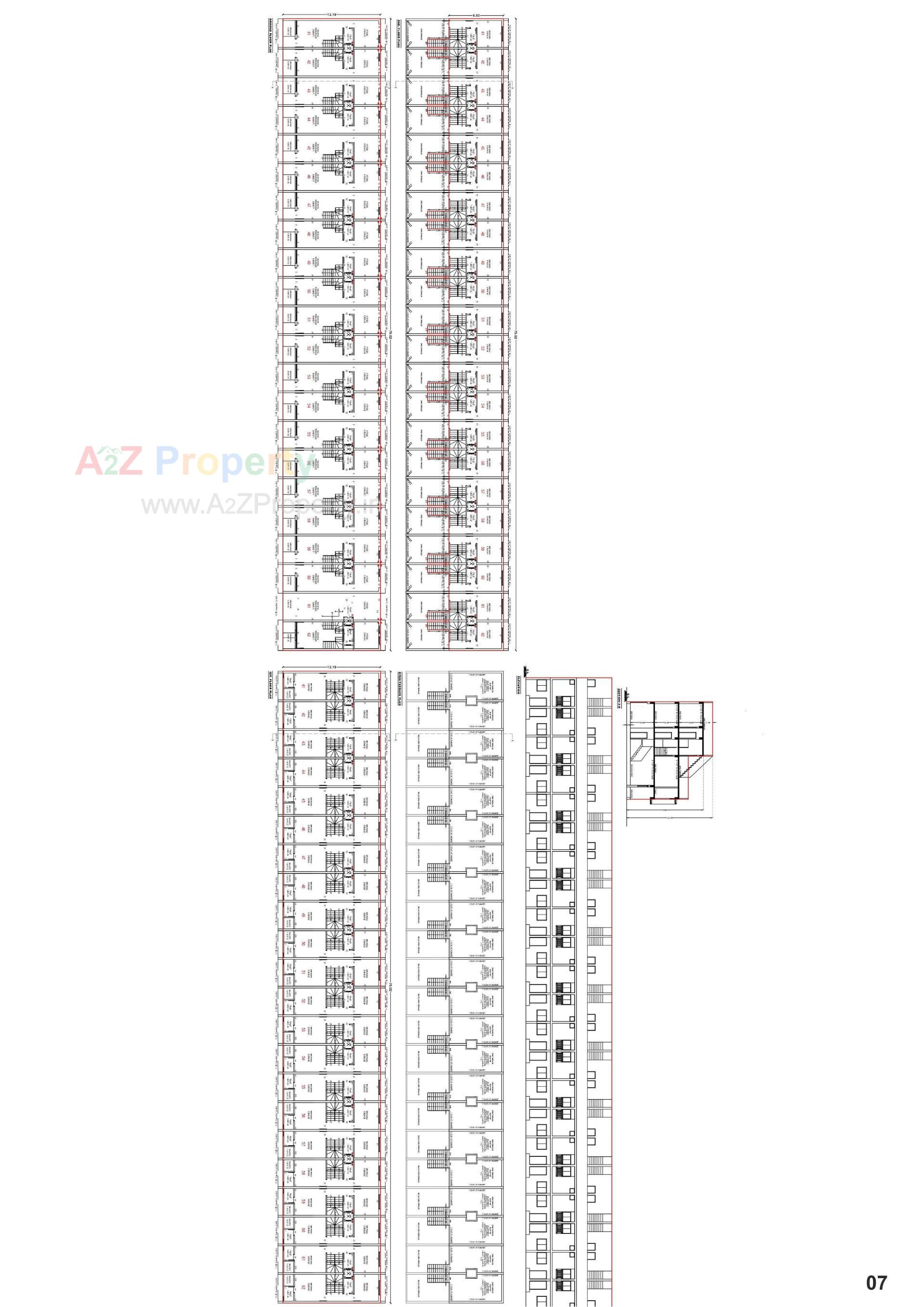 Layout of real estate project Shivdhara Swarnim located at Sanand, Ahmedabad, Gujarat