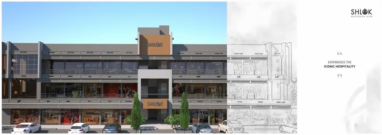  of real estate project Shlok Business Hub located at Aslali, Ahmedabad, Gujarat