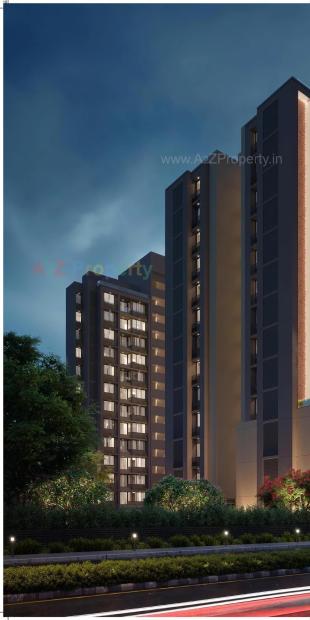 Elevation of real estate project Shlok Elanza located at Ahmedabad, Ahmedabad, Gujarat