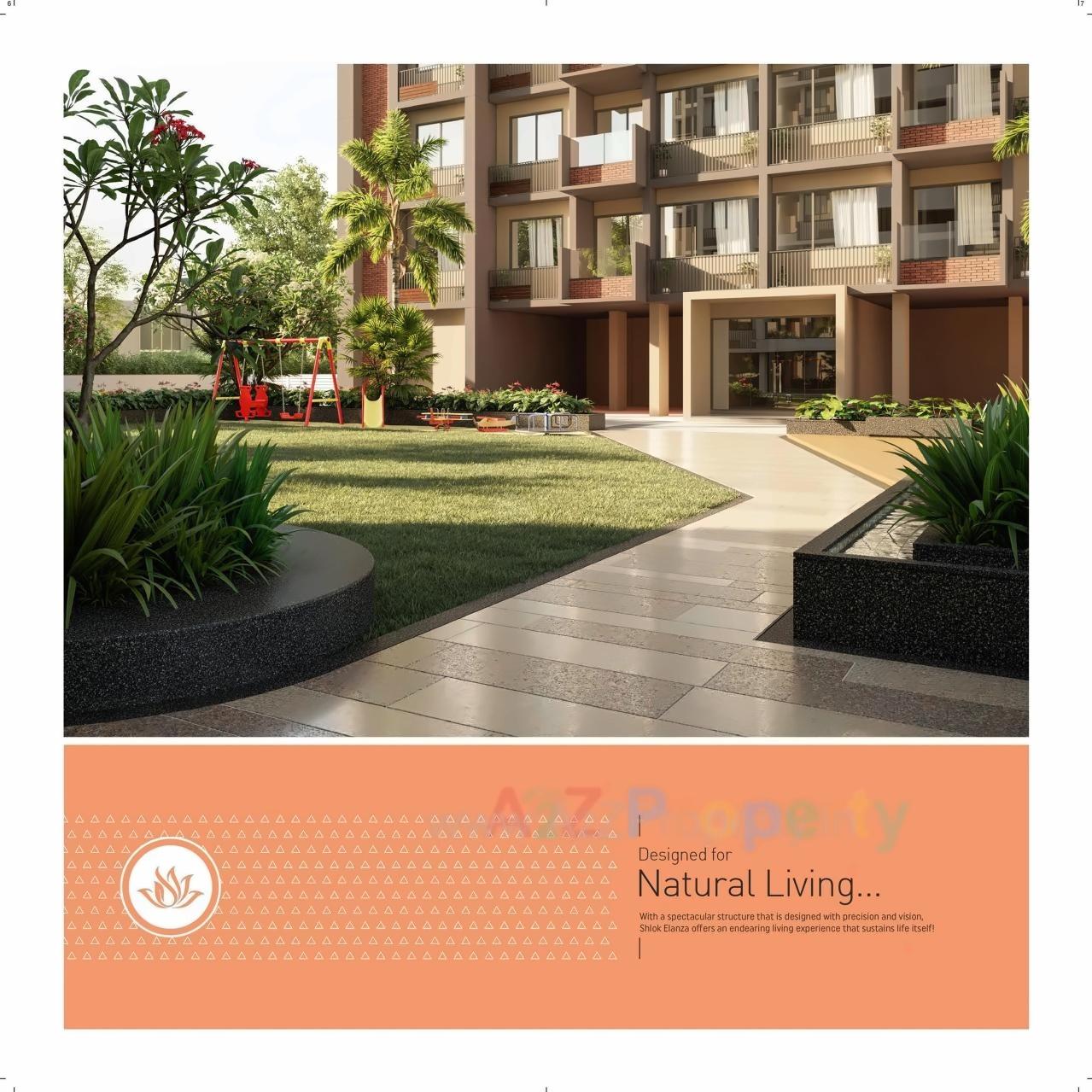 3D Elevation of real estate project Shlok Elanza located at Ahmedabad, Ahmedabad, Gujarat