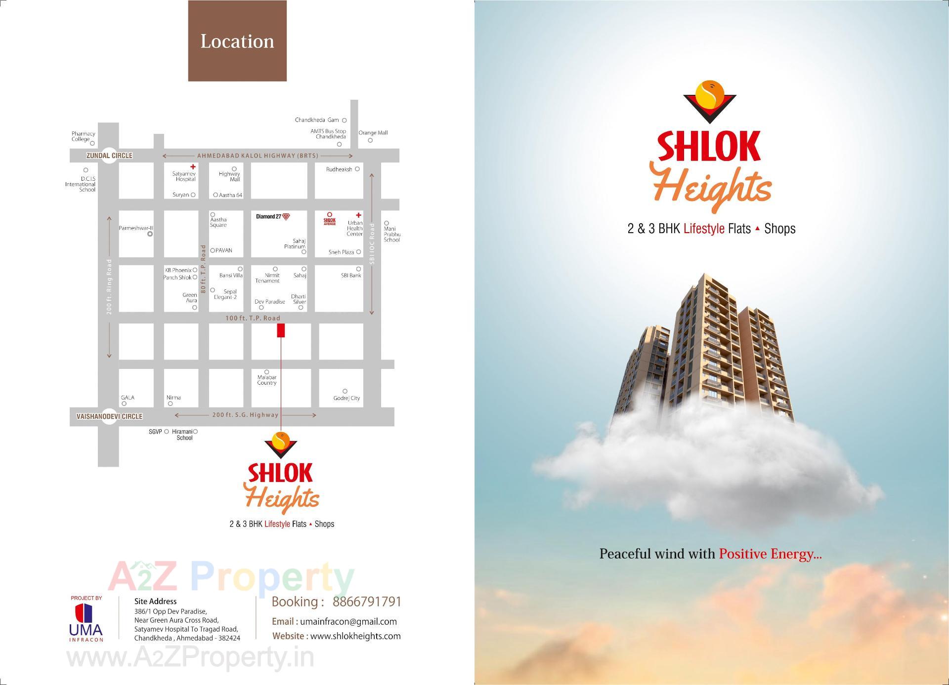  of real estate project Shlok Heights located at Zundal, Ahmedabad, Gujarat