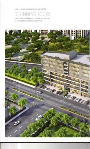 Elevation of real estate project Shlok Infinity located at Chandlodiya, Ahmedabad, Gujarat