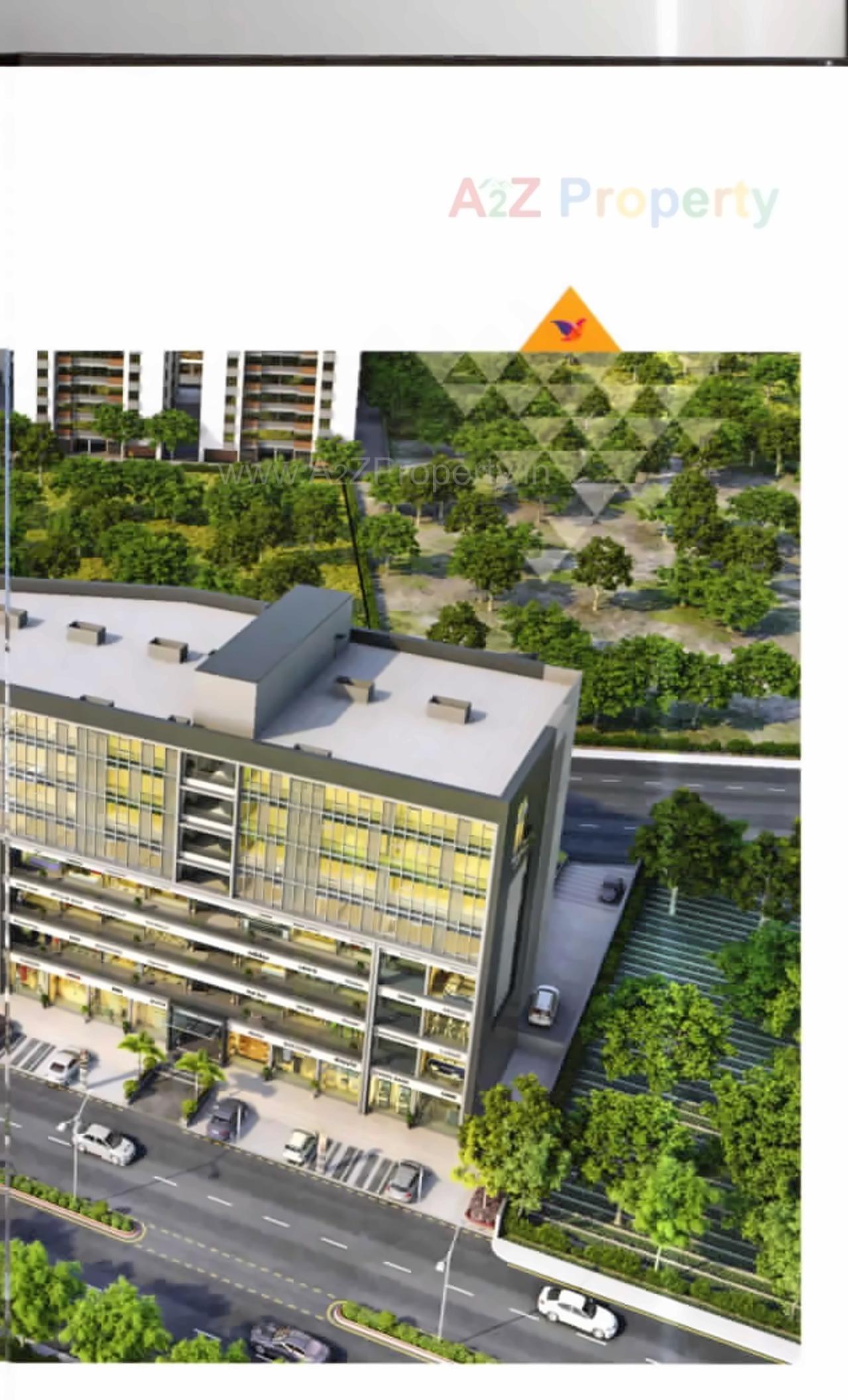 3D Elevation of real estate project Shlok Infinity located at Chandlodiya, Ahmedabad, Gujarat