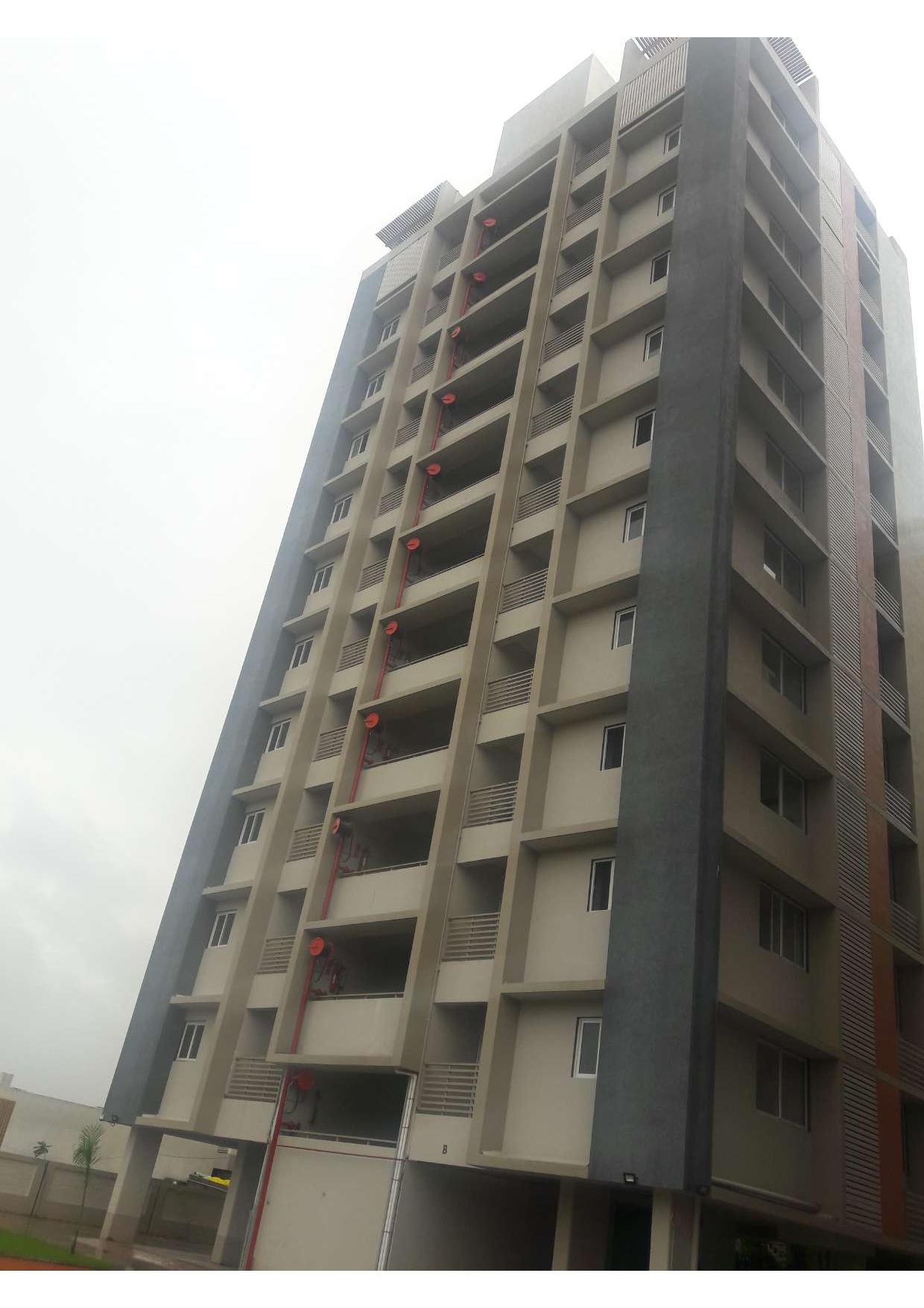 137000_const of real estate project Shlok Mirabel located at Gota, Ahmedabad, Gujarat
