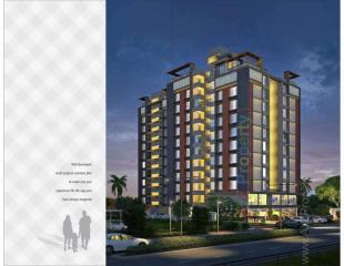 Elevation of real estate project Shlok Mirabel located at Gota, Ahmedabad, Gujarat