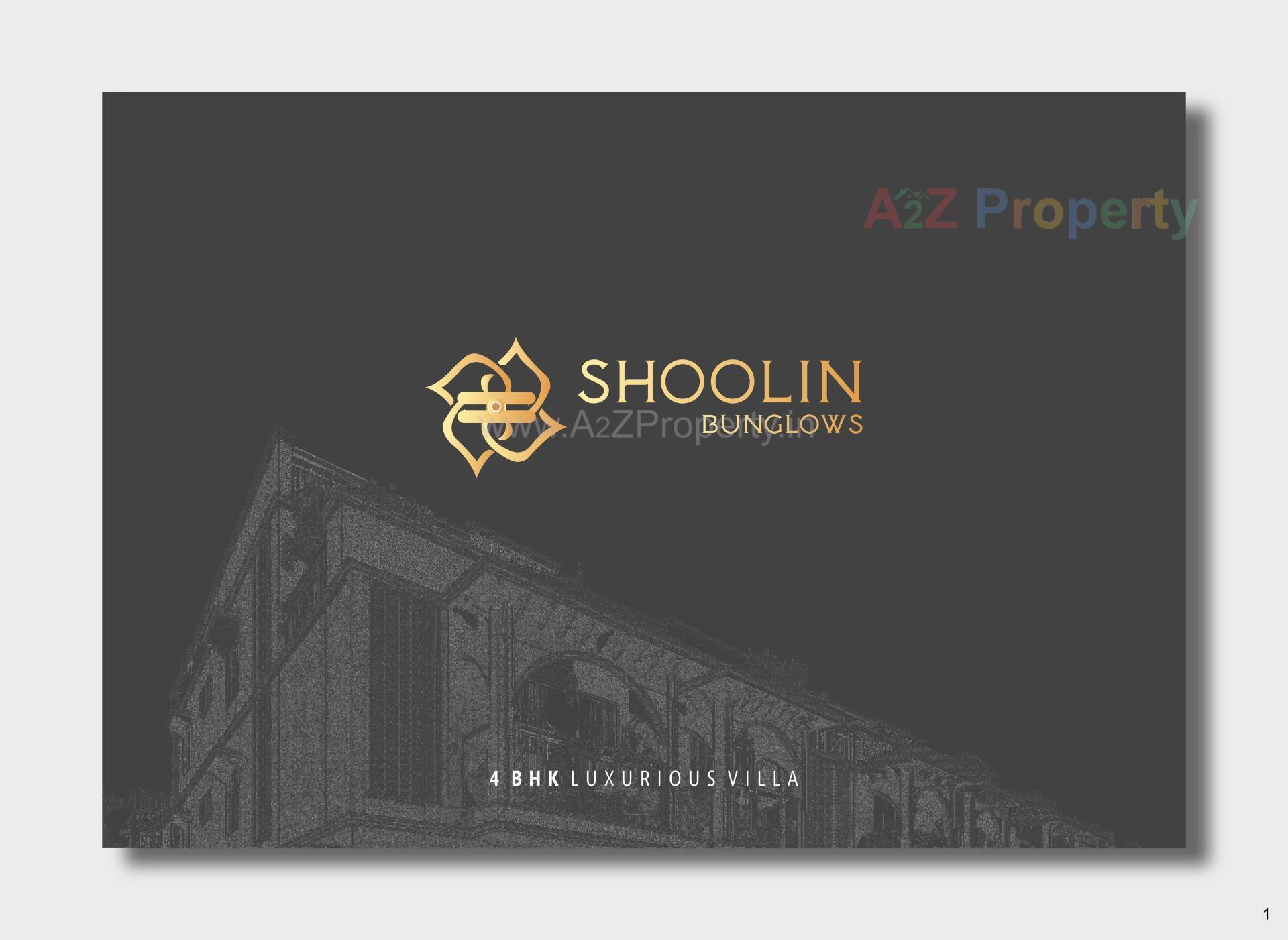  of real estate project Shoolin Bunglows located at Singarva, Ahmedabad, Gujarat