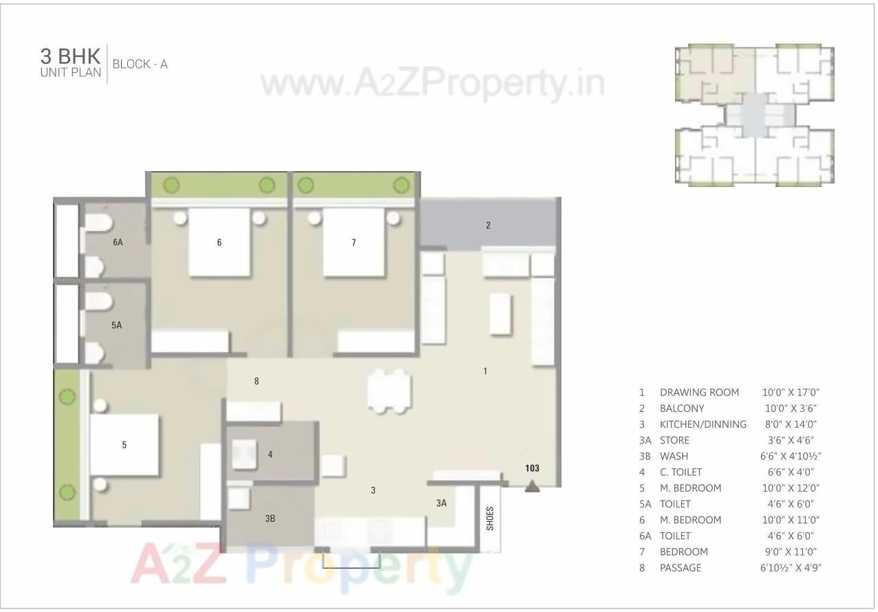 Layout of real estate project Shraddha Harmony located at Vastral, Ahmedabad, Gujarat