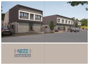 Elevation of real estate project Shraddha Industrial Hub located at Singarva, Ahmedabad, Gujarat