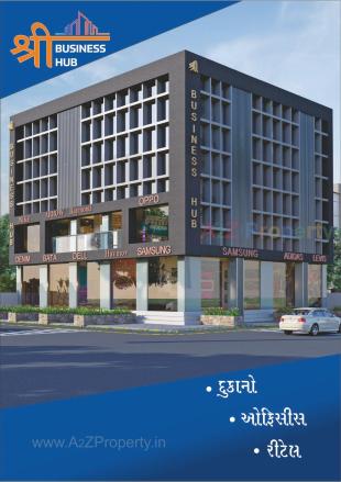 Elevation of real estate project Shree Business Hub located at Naroda, Ahmedabad, Gujarat