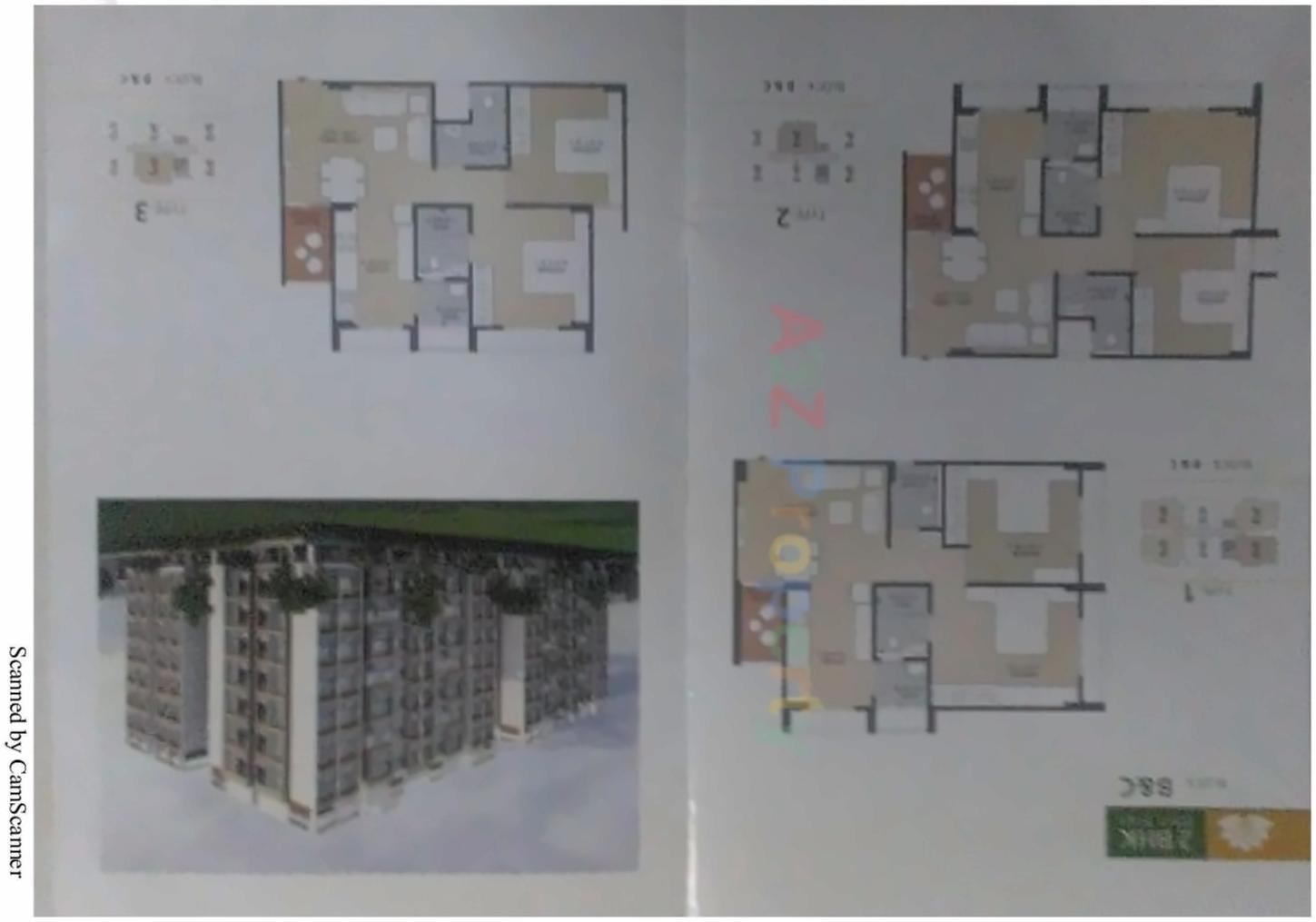 Layout of real estate project Shree Hari Blessing located at Vatva, Ahmedabad, Gujarat