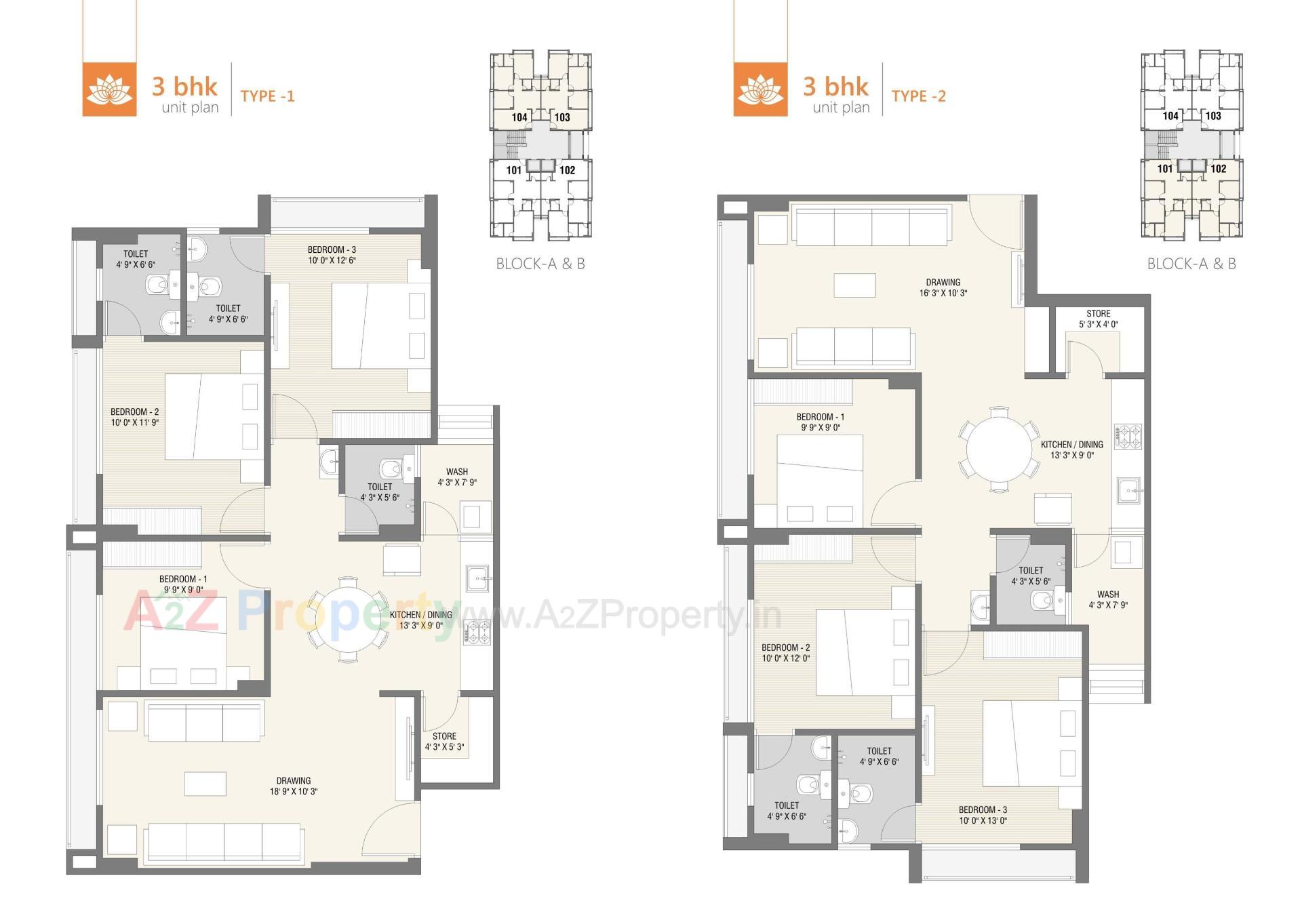Layout of real estate project Shree Hari Dreamland located at Tragad, Ahmedabad, Gujarat