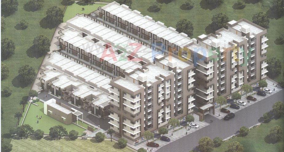 3D Elevation of real estate project Shree Hari Vatika located at Geratpur, Ahmedabad, Gujarat