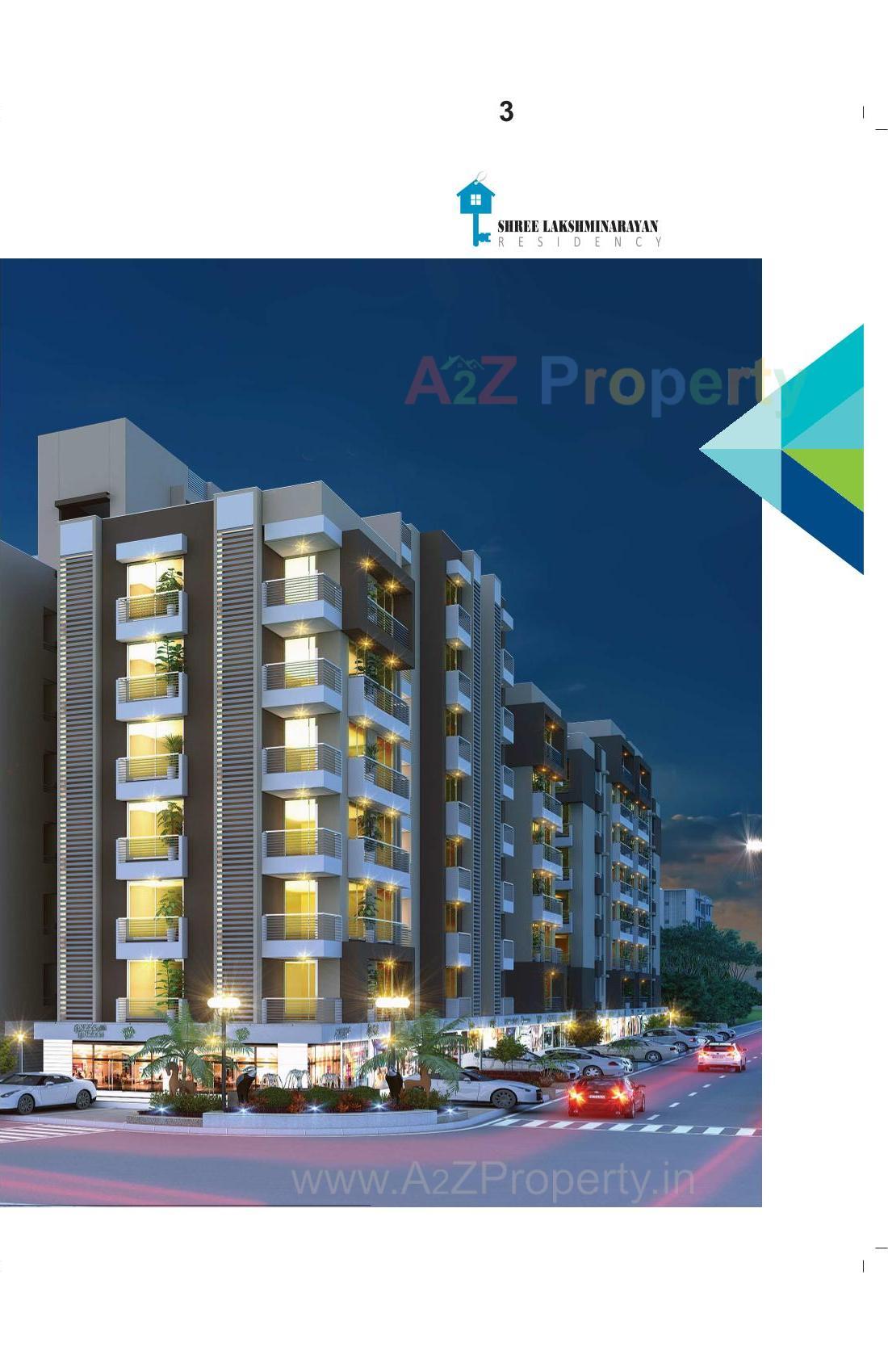 3D Elevation of real estate project Shree Lakshminarayan Residency located at Ahmedabad, Ahmedabad, Gujarat