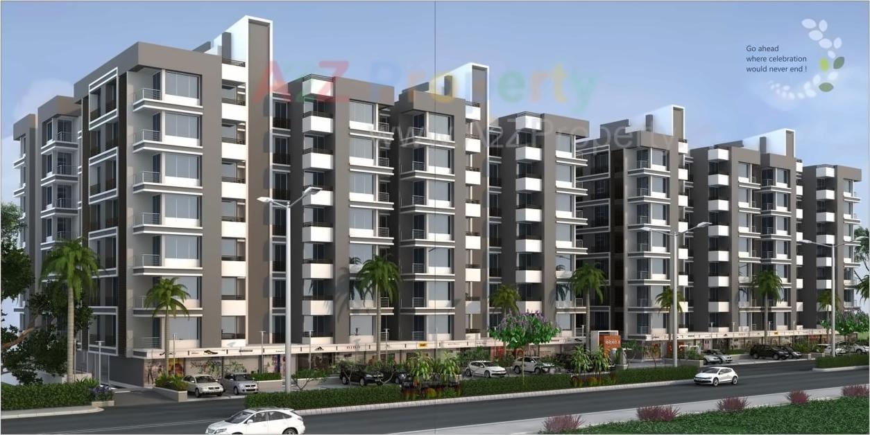 3D Elevation of real estate project Shree Nand City located at Ramol, Ahmedabad, Gujarat