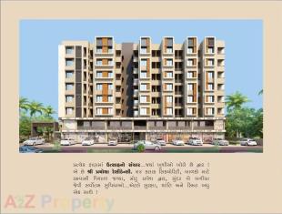 Elevation of real estate project Shree Prayosha Residency located at Vinzol, Ahmedabad, Gujarat