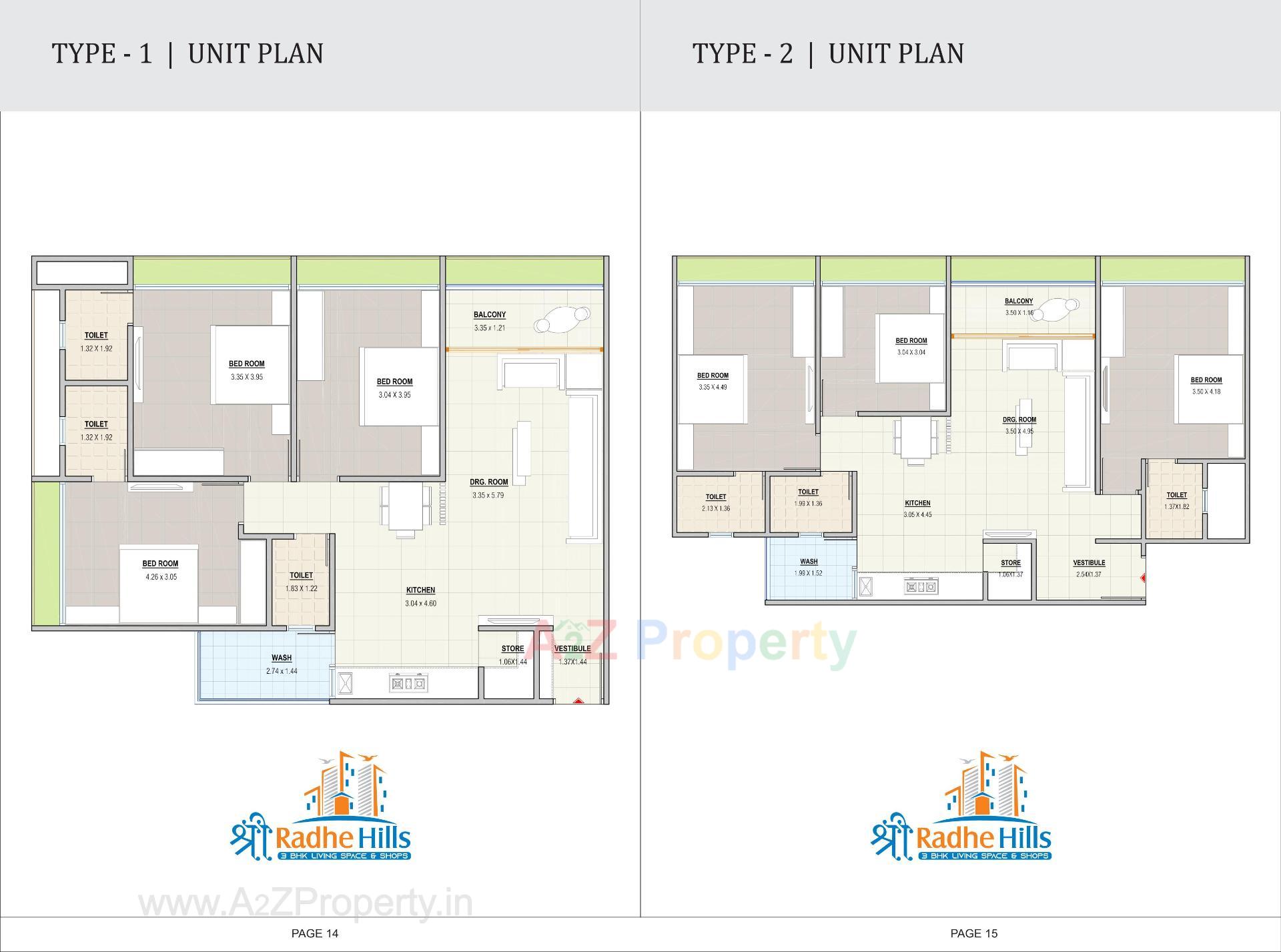 Layout of real estate project Shree Radhe Hills located at Hanspura, Ahmedabad, Gujarat