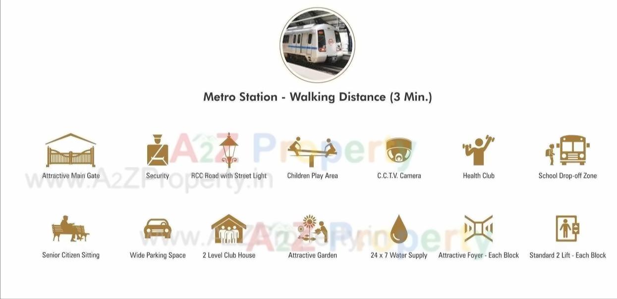 Amenities of Shree Radhe Krishna Heritage