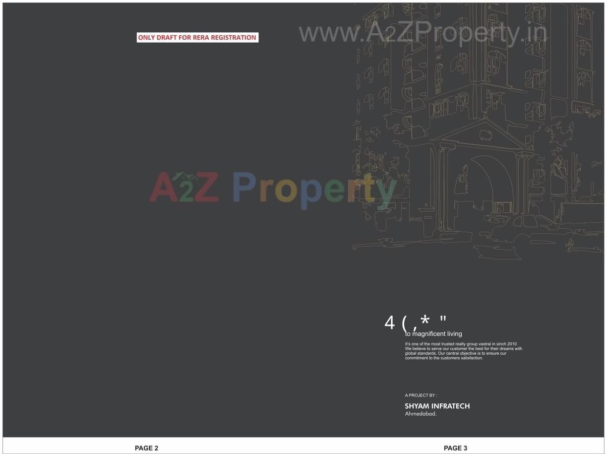  of real estate project Shree Radhe Krishna Heritage located at Vastral, Ahmedabad, Gujarat