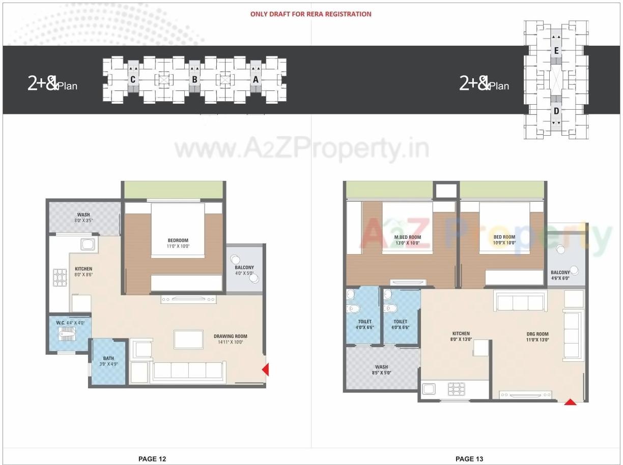 Layout of real estate project Shree Radhe Krishna Heritage located at Vastral, Ahmedabad, Gujarat
