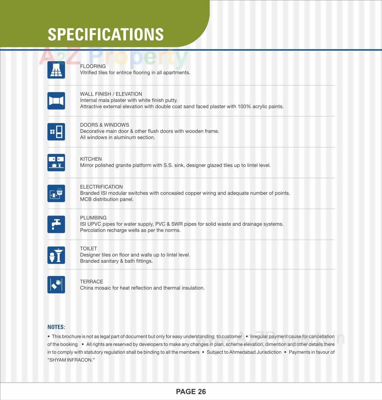 Project Specifications