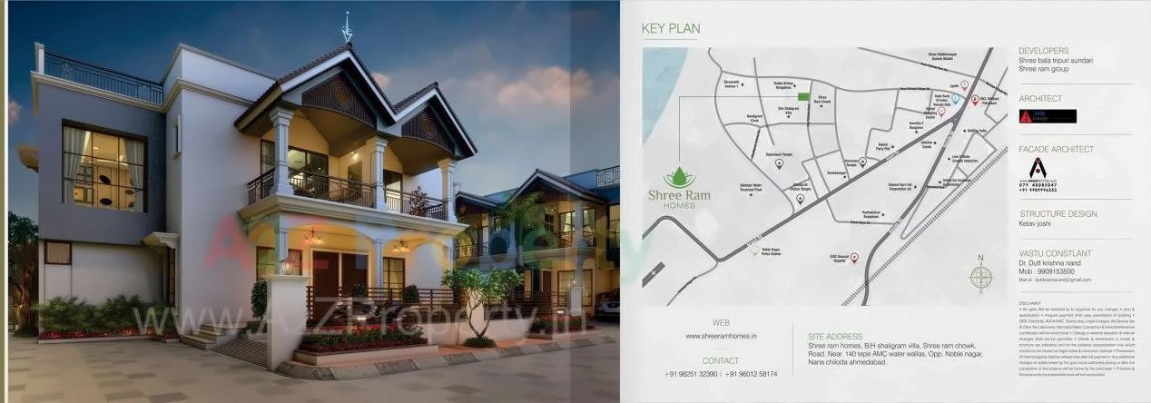  of real estate project Shree Ram Homes located at Nana-chiloda, Ahmedabad, Gujarat