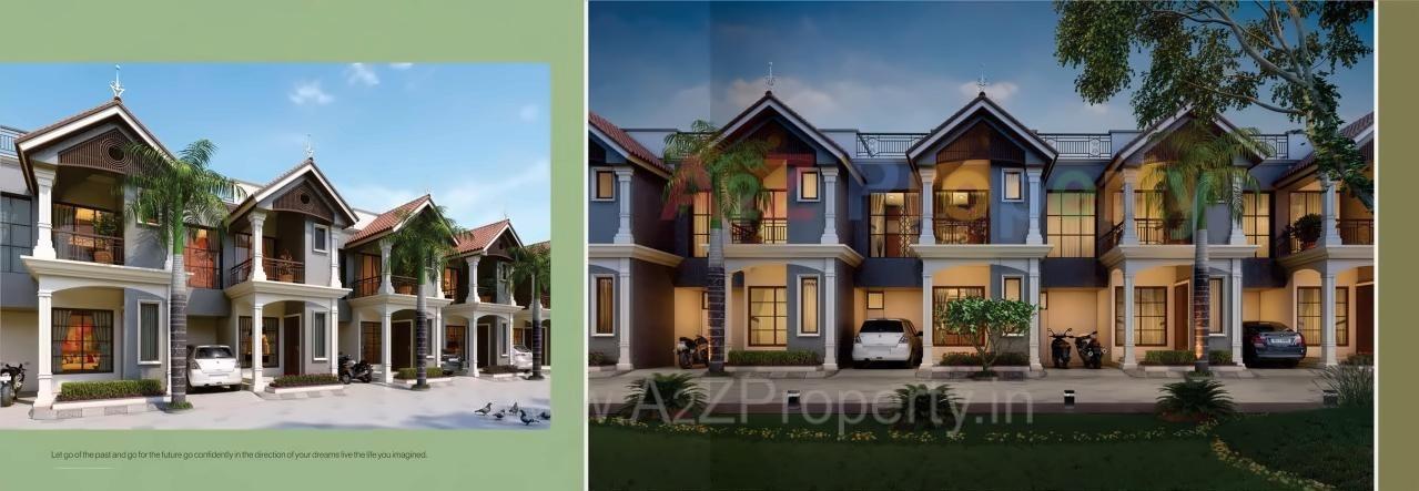 3D Elevation of real estate project Shree Ram Homes located at Nana-chiloda, Ahmedabad, Gujarat