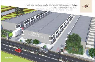 Elevation of real estate project Shree Ram Industrial Park located at Saijpur, Ahmedabad, Gujarat