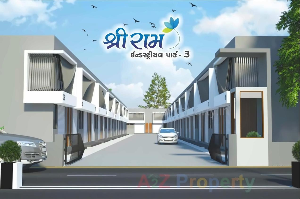 3D Elevation of real estate project Shree Ram Industrial Park located at Saijpur, Ahmedabad, Gujarat