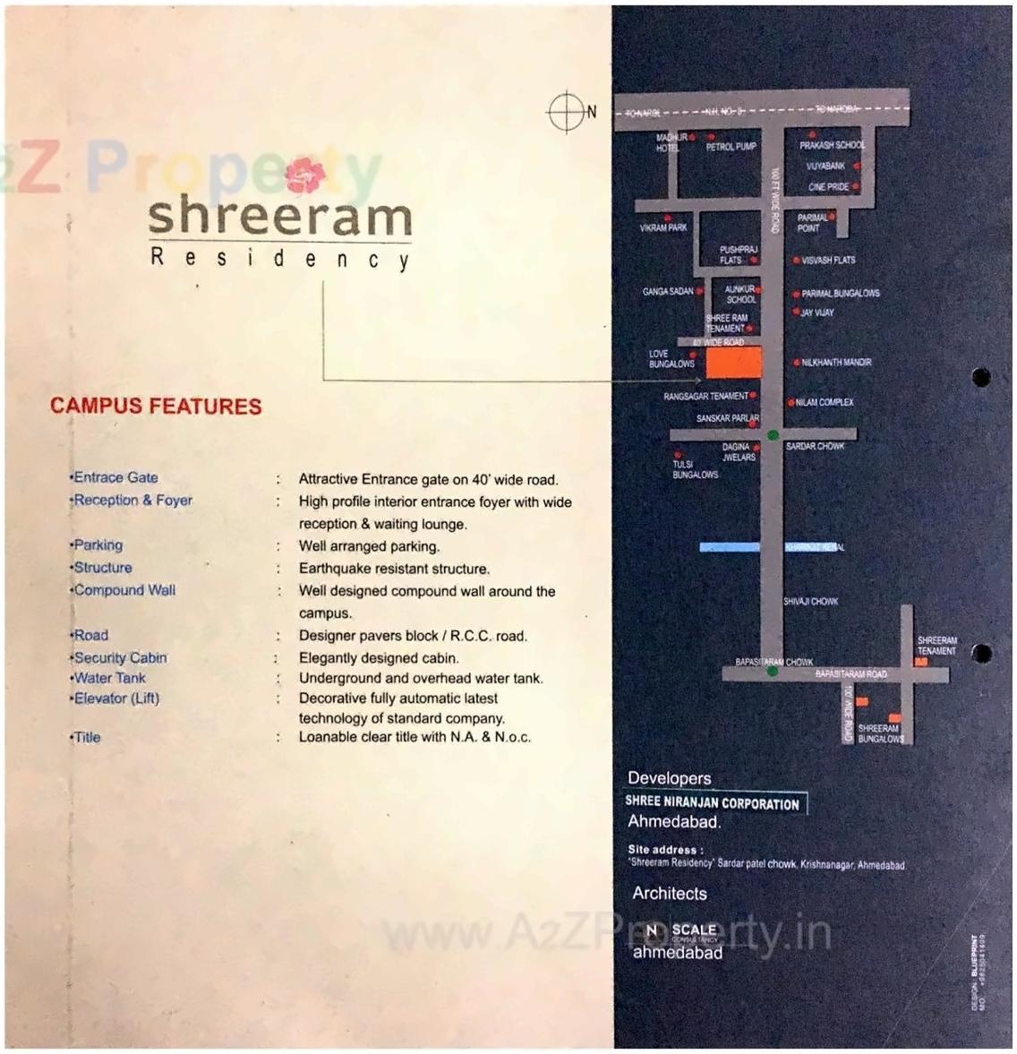  of real estate project Shree Ram Residency located at Saijpur, Ahmedabad, Gujarat