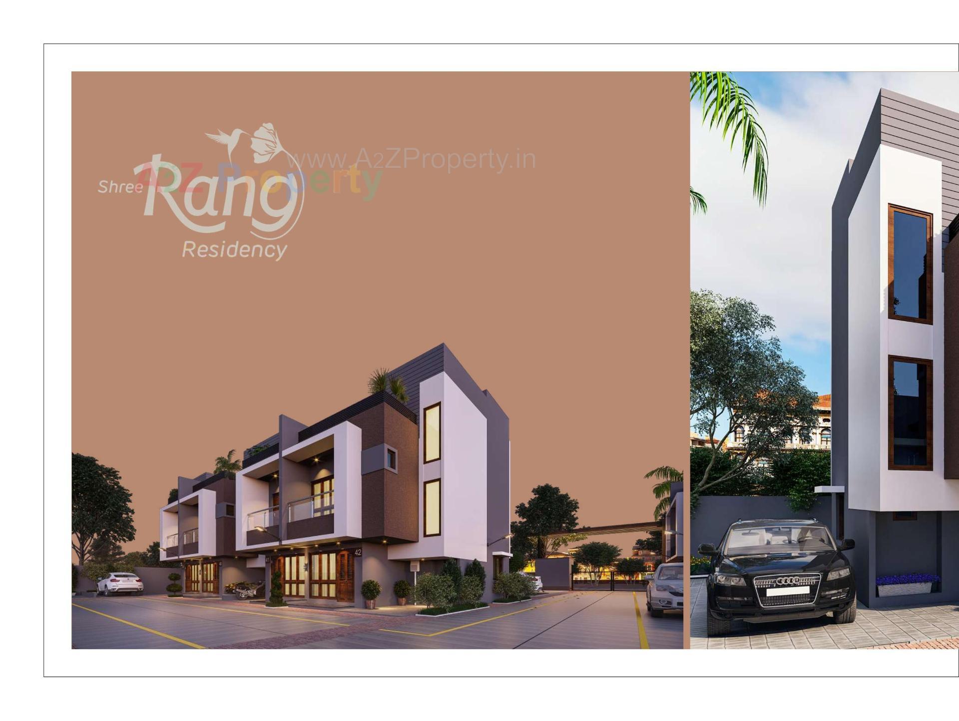3D Elevation of real estate project Shree Rang Residency located at Ahmedabad, Ahmedabad, Gujarat