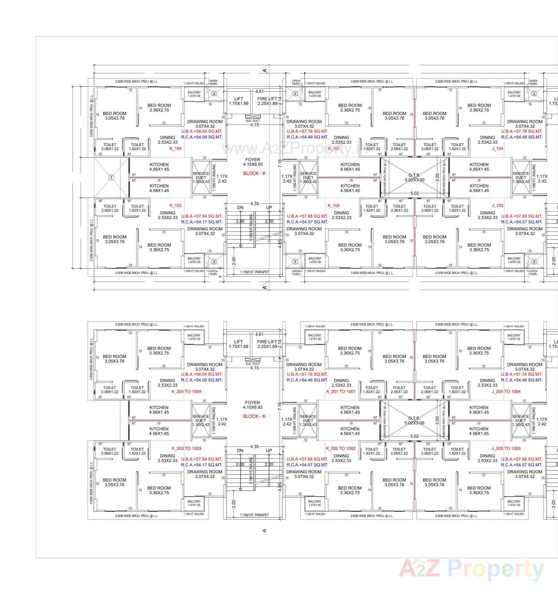 Layout of real estate project Shree Sadan located at Shahwadi, Ahmedabad, Gujarat