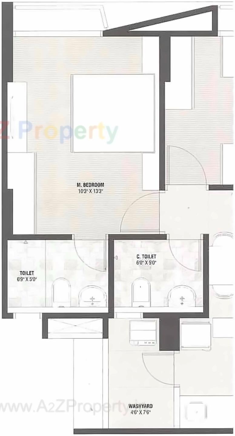 Layout of real estate project Shree Sanidhya Flora located at Shela, Ahmedabad, Gujarat