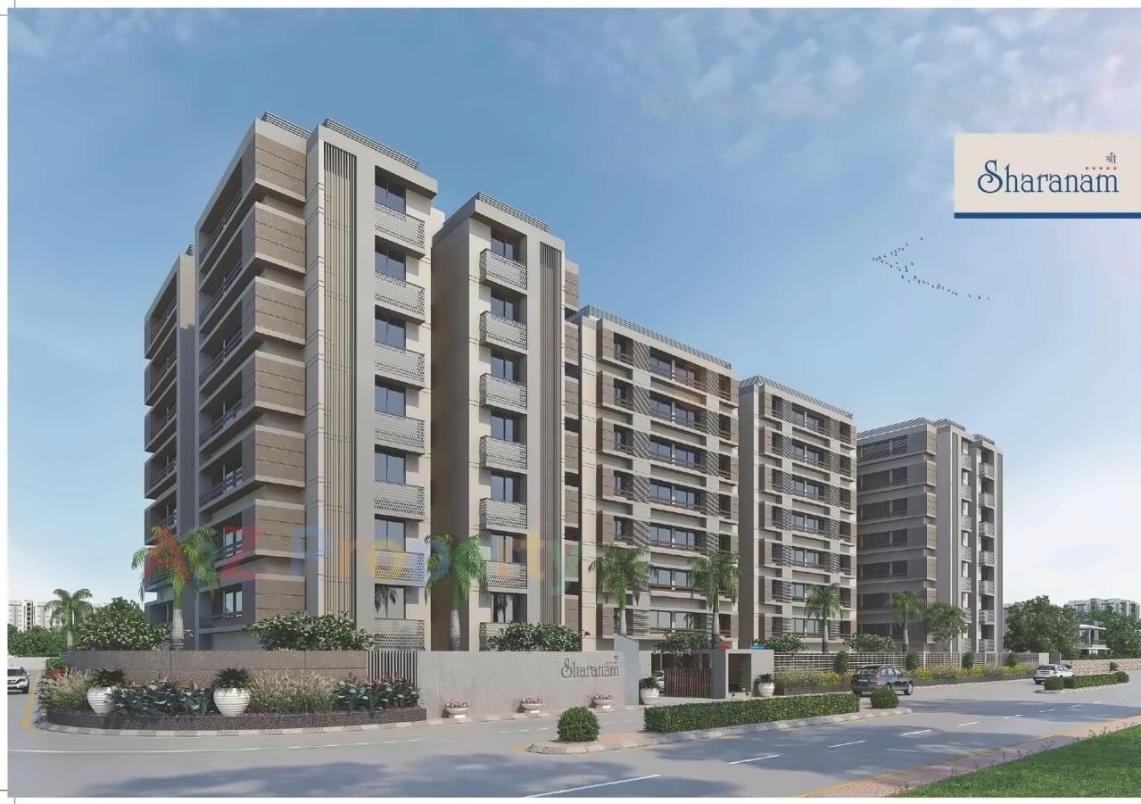 3D Elevation of real estate project Shree Sharanam located at Bopal, Ahmedabad, Gujarat