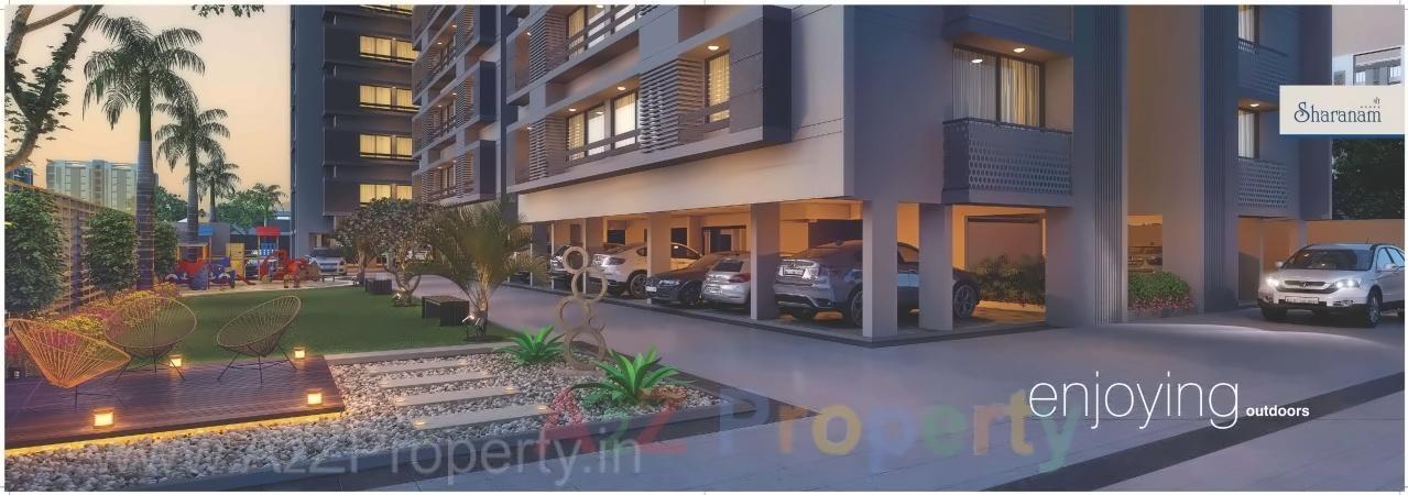 3D Elevation of real estate project Shree Sharanam located at Bopal, Ahmedabad, Gujarat