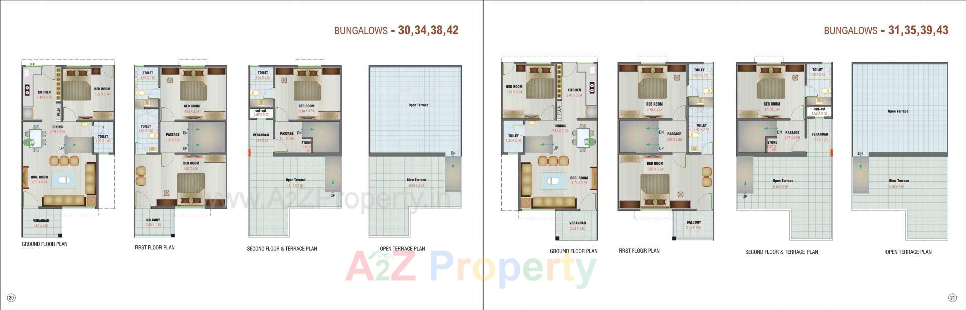 Layout of real estate project Shree Shivanta Heritage located at Ahmedabad, Ahmedabad, Gujarat