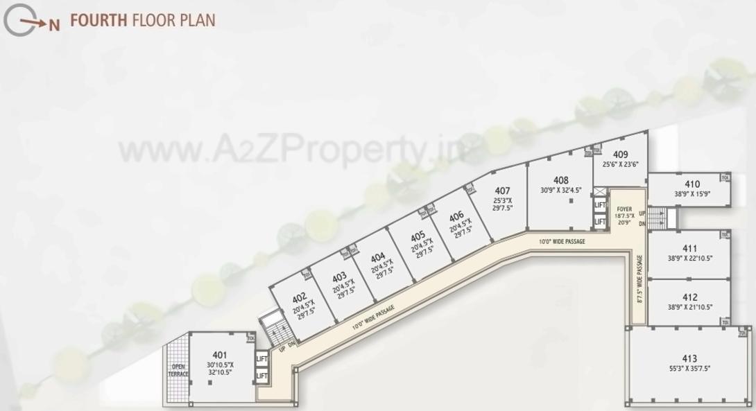 Layout of real estate project Shree Tapasvi Icon located at Ahmedabad, Ahmedabad, Gujarat