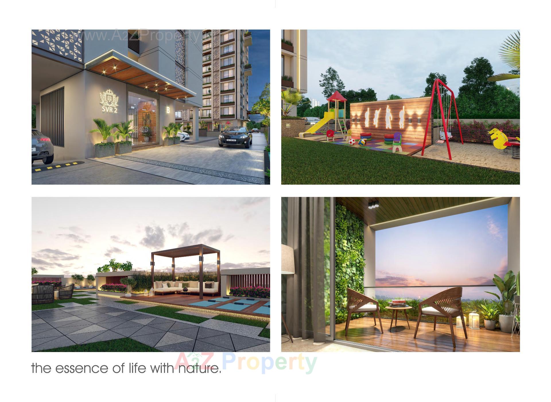 3D Elevation of real estate project Shree Vasundhara Royal located at Neral, Ahmedabad, Gujarat