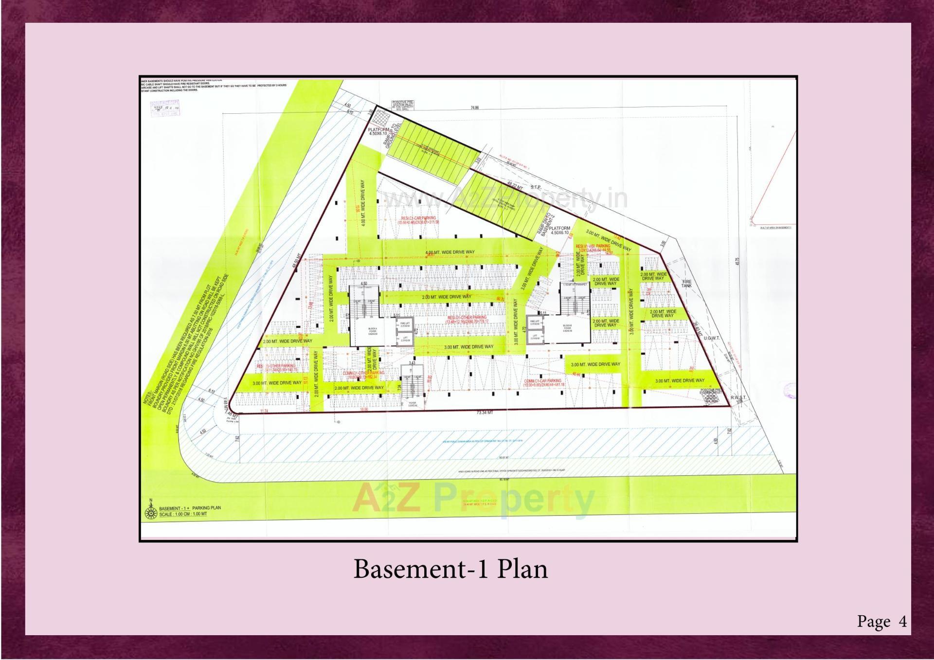 Layout of real estate project Shree Vishnudhara Aashiyana located at Wadaj, Ahmedabad, Gujarat