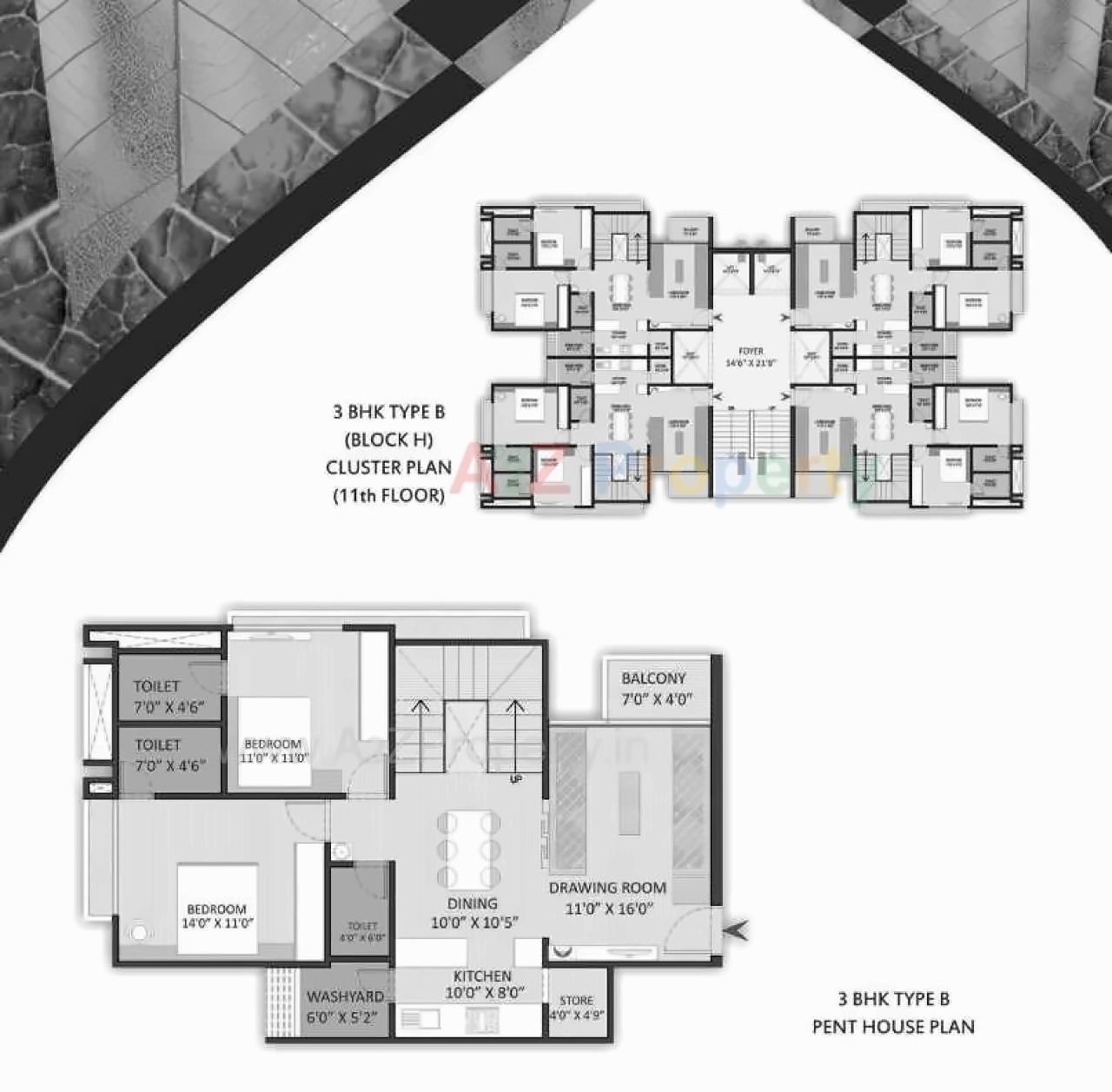Layout of real estate project Shree Vishnudhara Gardens located at Jagatpur, Ahmedabad, Gujarat