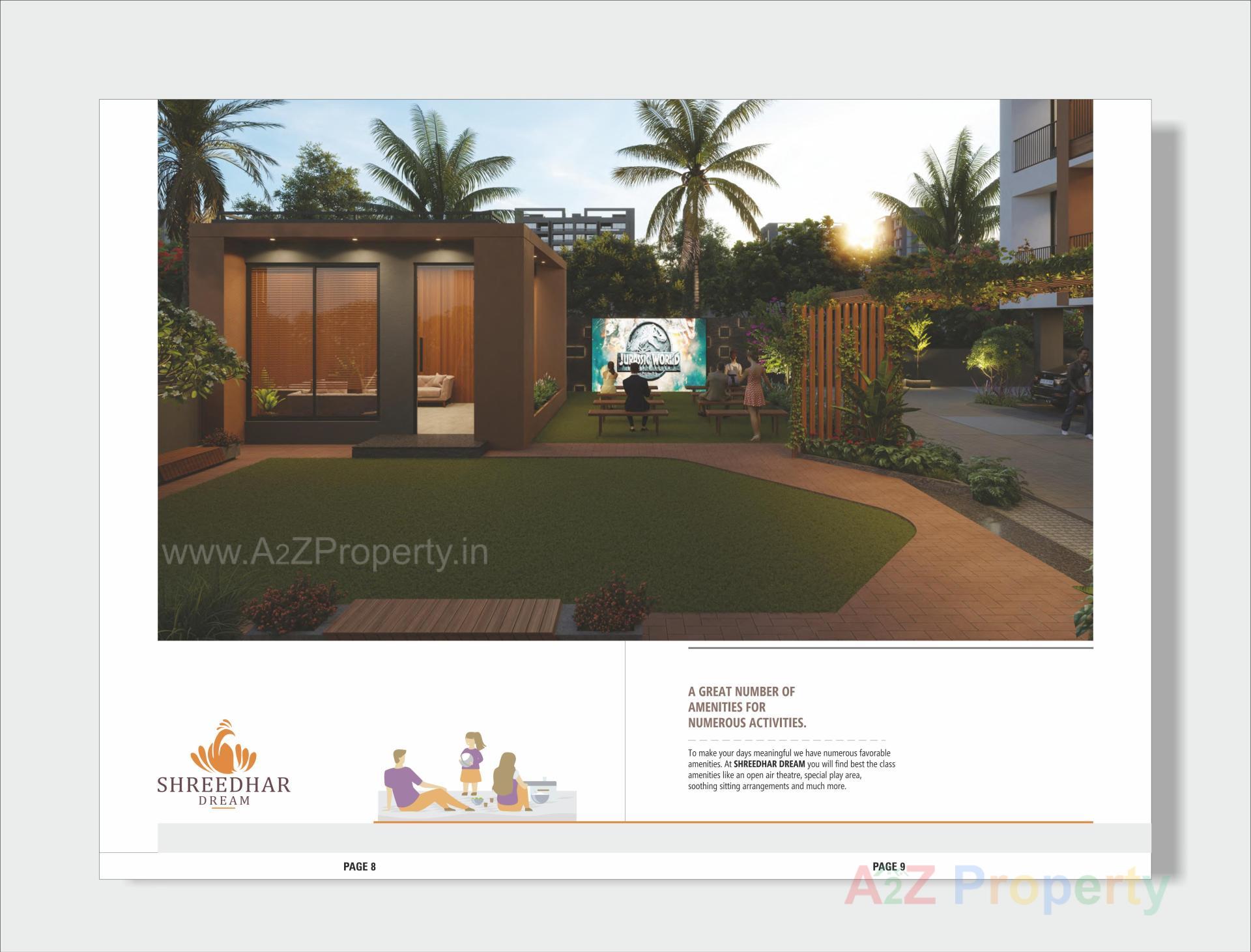 3D Elevation of real estate project Shreedhar Dream located at Vastral, Ahmedabad, Gujarat