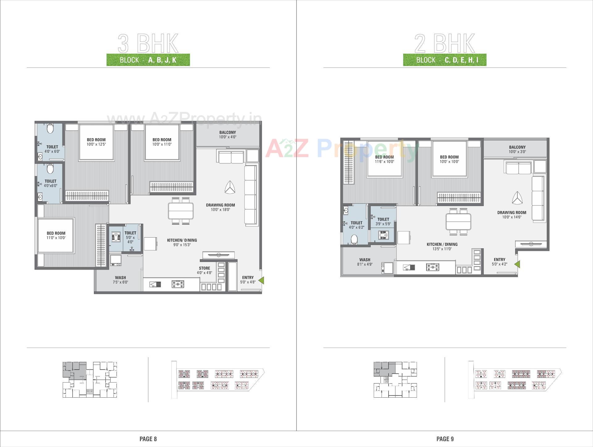 Layout of real estate project Shreedhar Greens located at Odhav, Ahmedabad, Gujarat