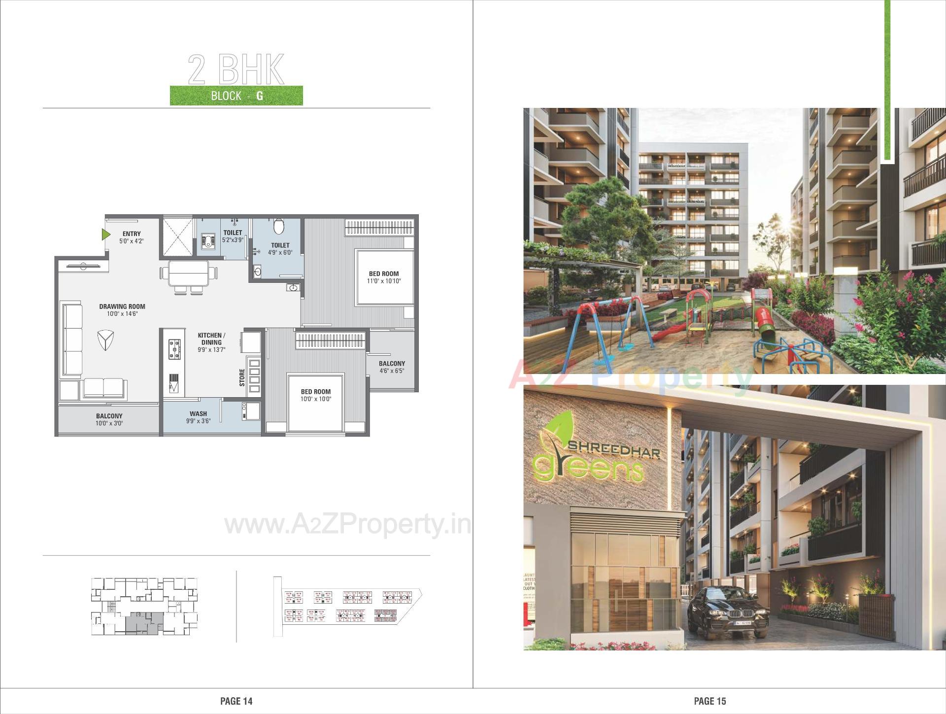 Layout of real estate project Shreedhar Greens located at Odhav, Ahmedabad, Gujarat