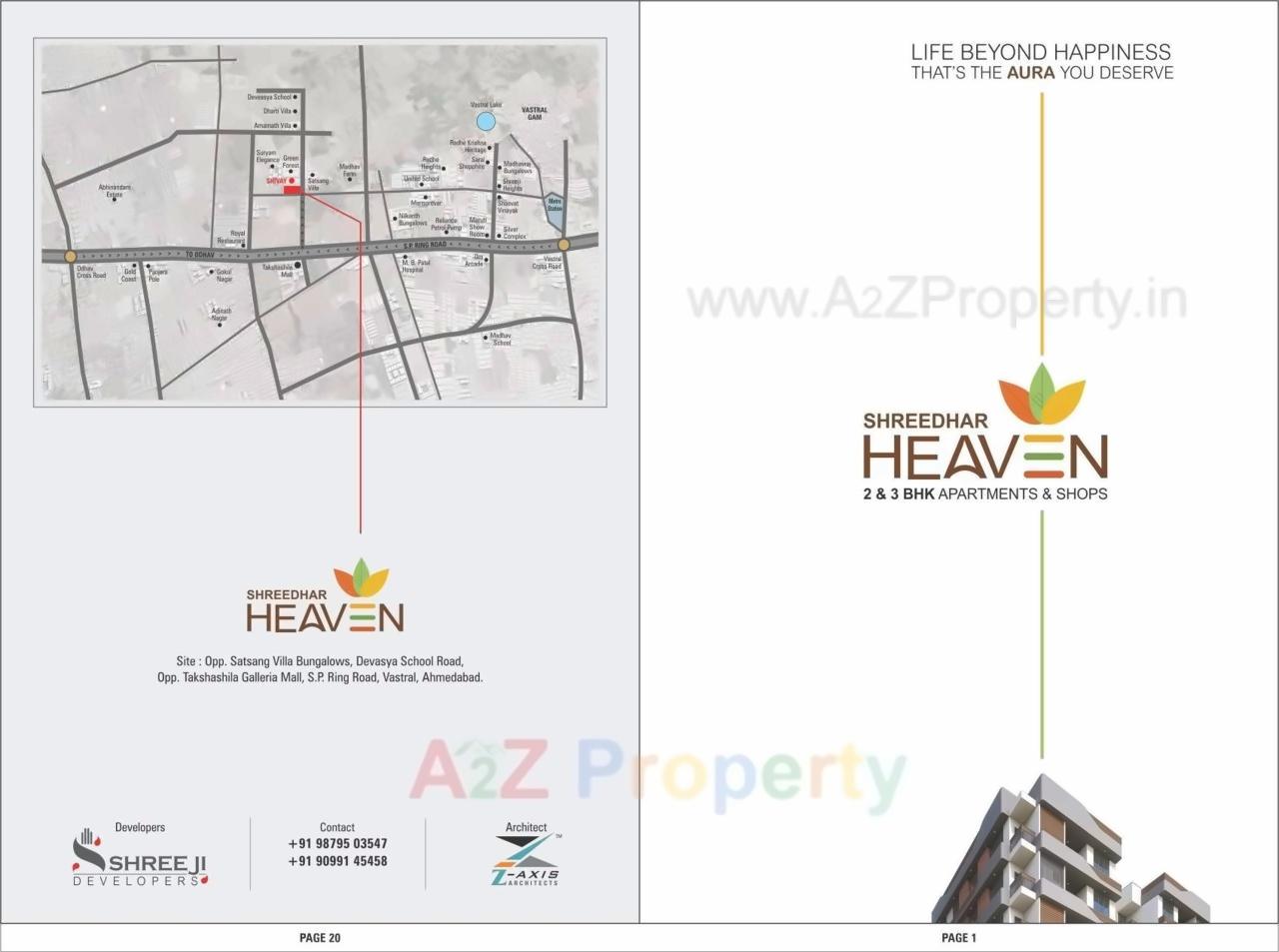  of real estate project Shreedhar Heaven located at Odhav, Ahmedabad, Gujarat