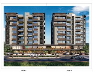 Elevation of real estate project Shreedhar Heights located at Odhav, Ahmedabad, Gujarat