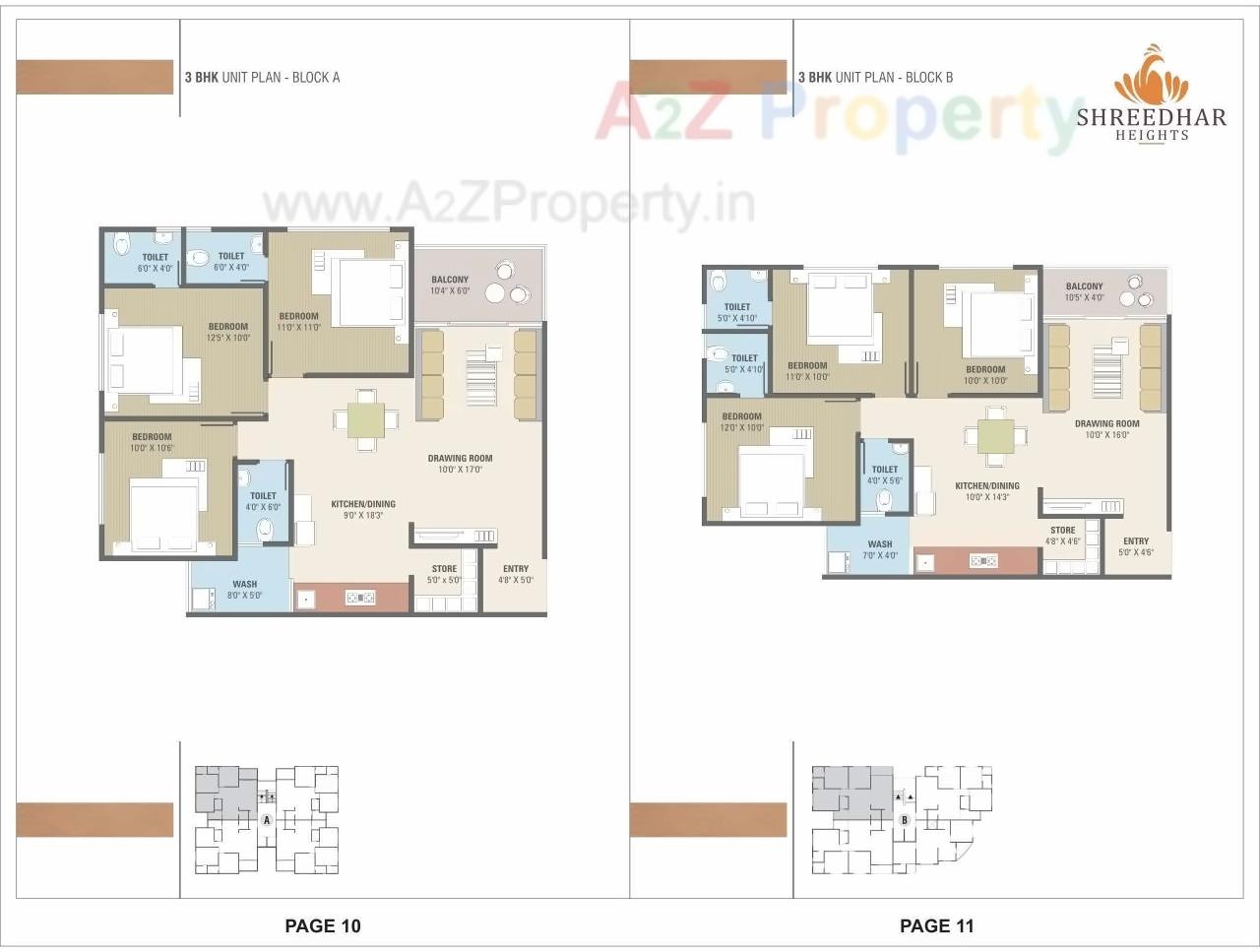 Layout of real estate project Shreedhar Heights located at Odhav, Ahmedabad, Gujarat